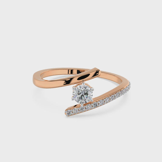 0.28 TW 0.15 CTS Diamond Ring