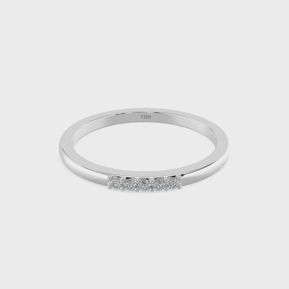 Silver Auric Linea Band
