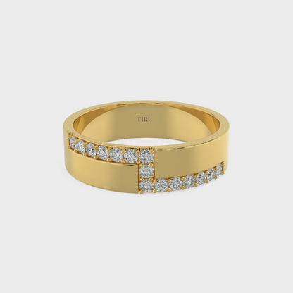 Maze Diamond Ring