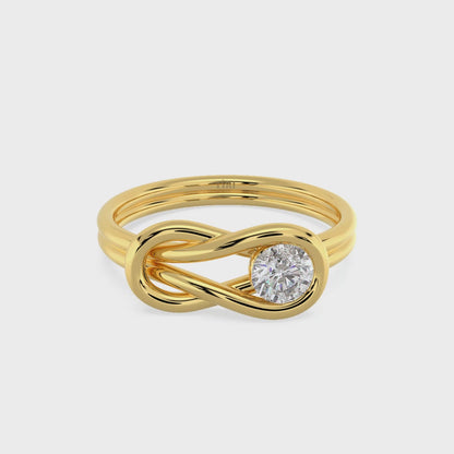 Infinite Knot Ring