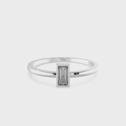 Bezel Diamond Ring