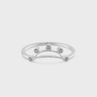 Diadem Diamond Ring