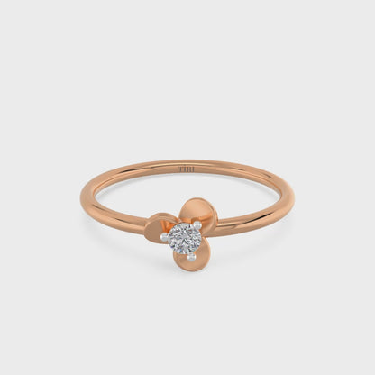 Moonflower Diamond Ring