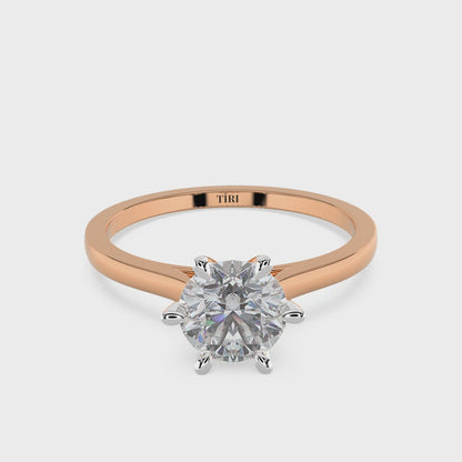 Radiant Engagement Ring