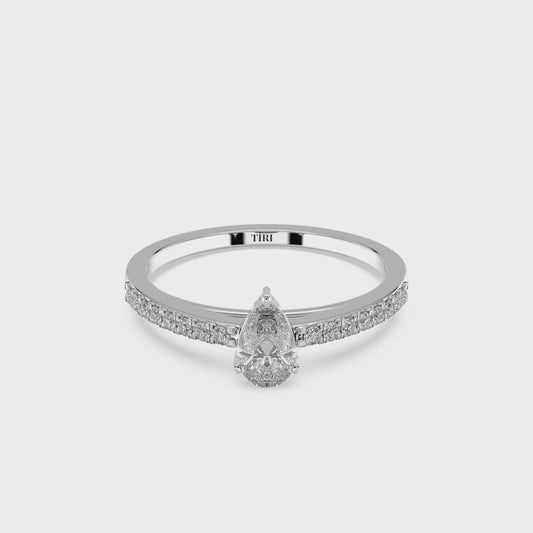 0.41 TW 0.28 CTS Diamond Ring