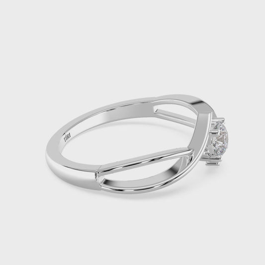 0.23 TW Round Diamond Ring