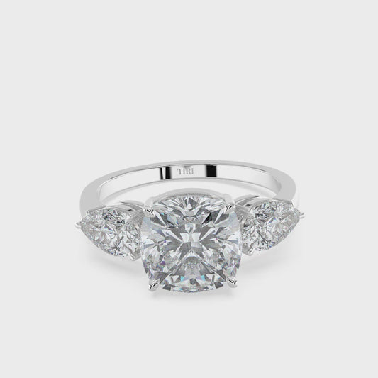 3.32 TW 2.50 CTS Diamond Ring