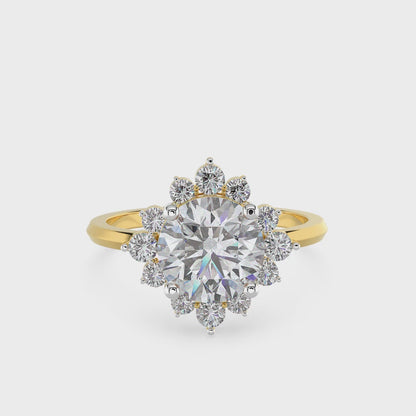 Elegant Sun Halo Design