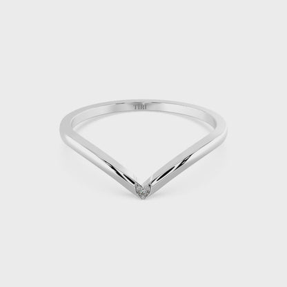 Silver Mini Radiance Ring