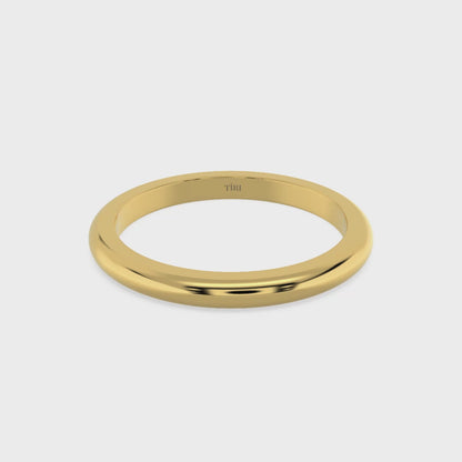 Wedding Band Gold Ring