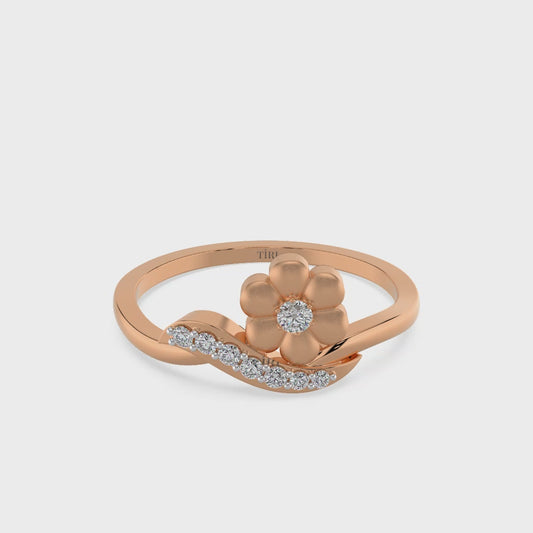 0.35 TW Round Diamond RIng